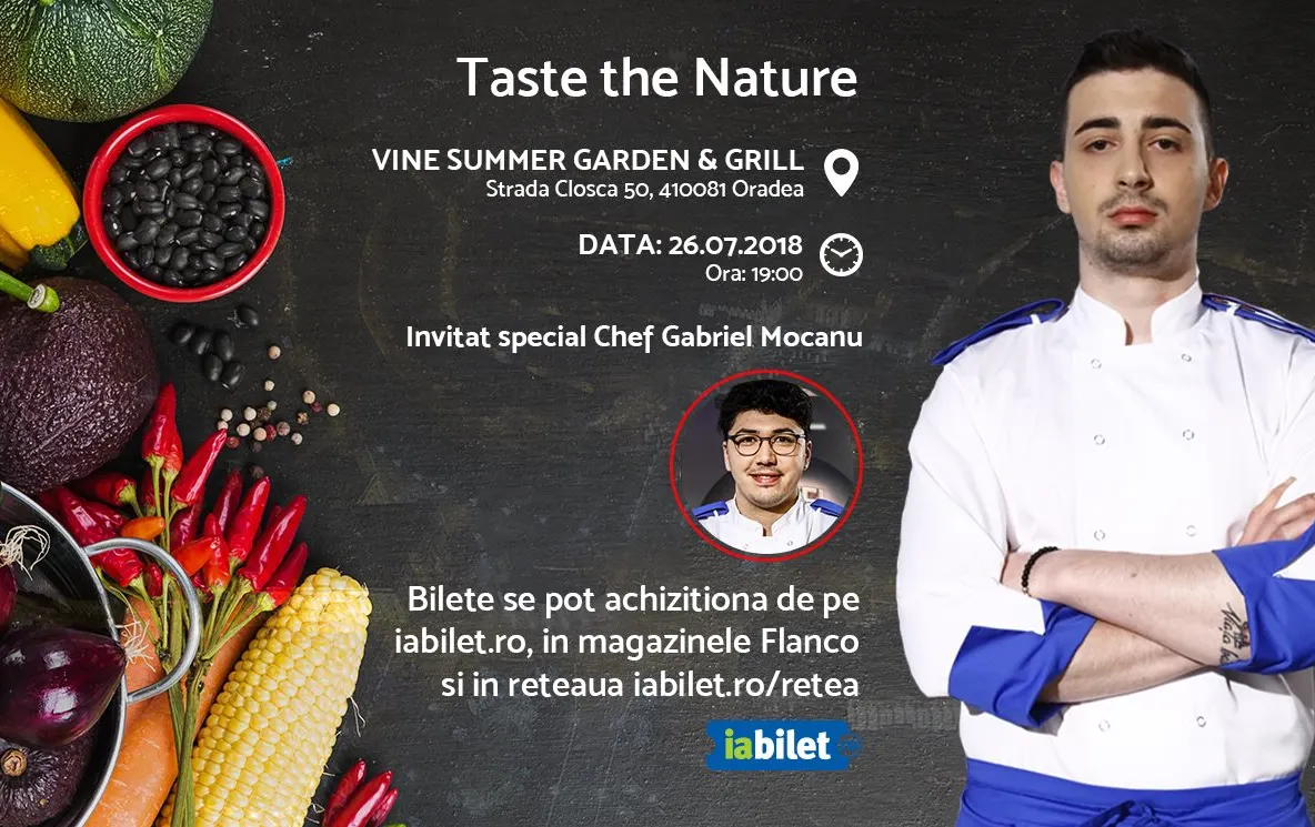 Chef Bogdan Vandici revine acasă cu un show culinar de excepție