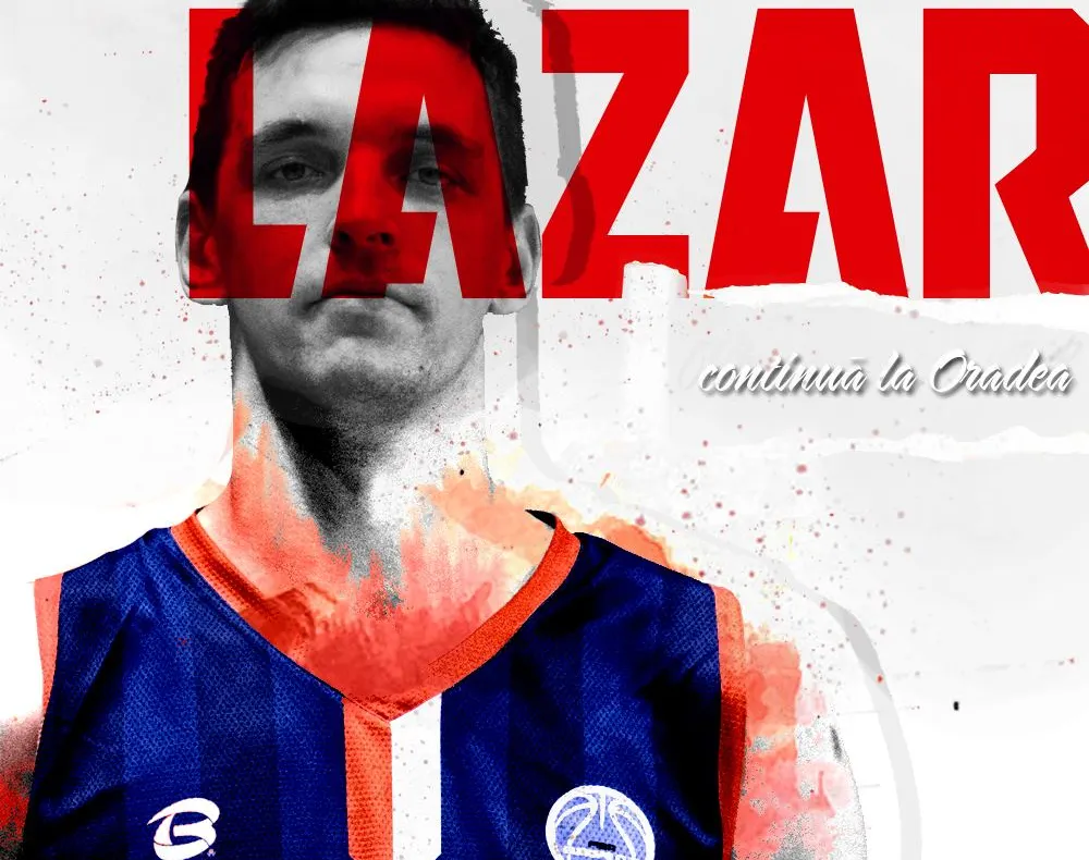 Laci Lazar a semnat un nou contract cu CSM CSU Oradea