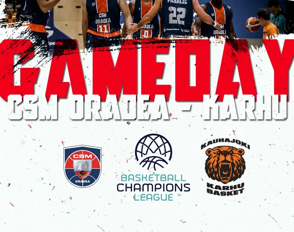 CSM CSU Oradea joacă acasă returul cu Karhu Basket