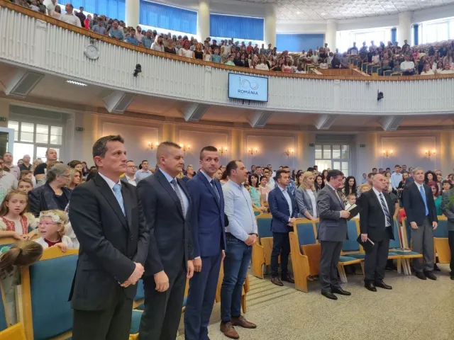 Viceprimarul Florin Birta a participat la deschiderea noului an școlar