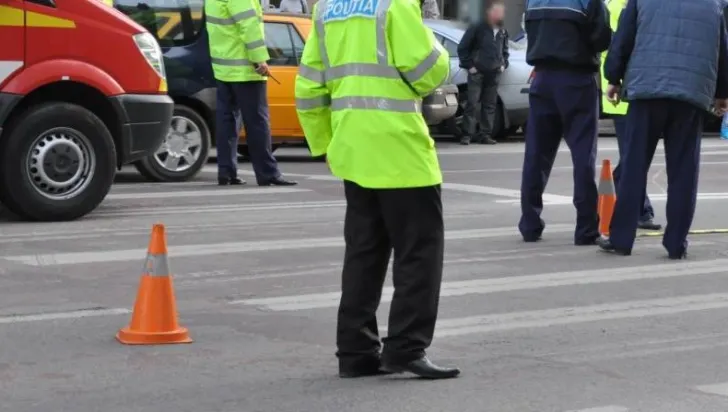 Bărbat de 74 de ani accidentat pe trecerea de pietoni