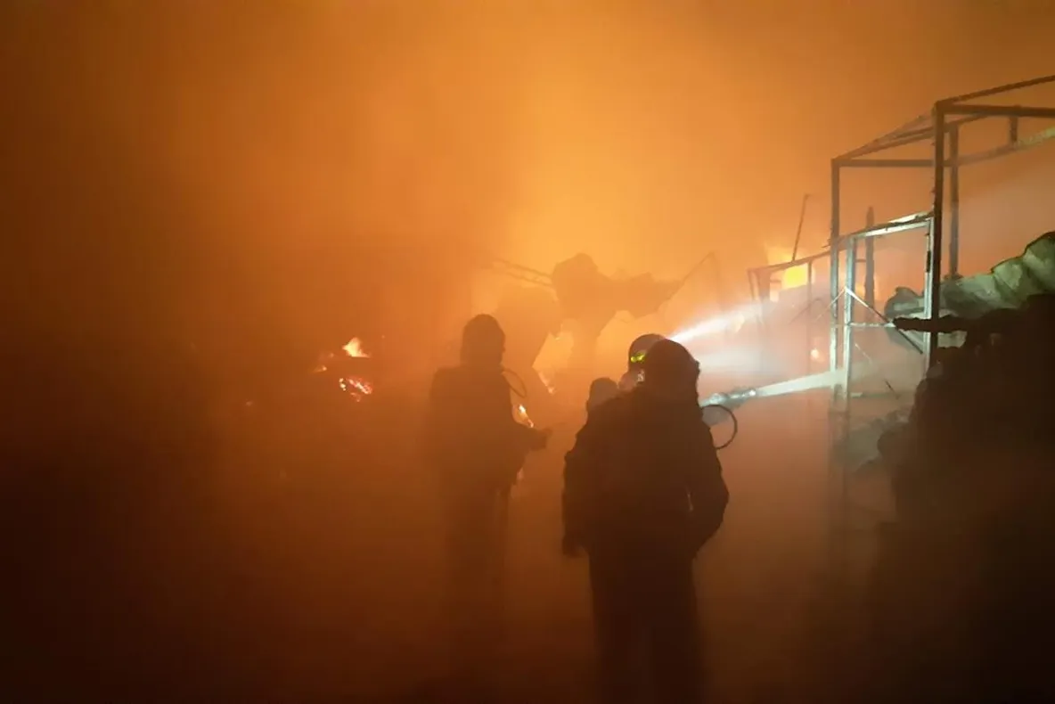 Incendiu devastator duminică la Salonta