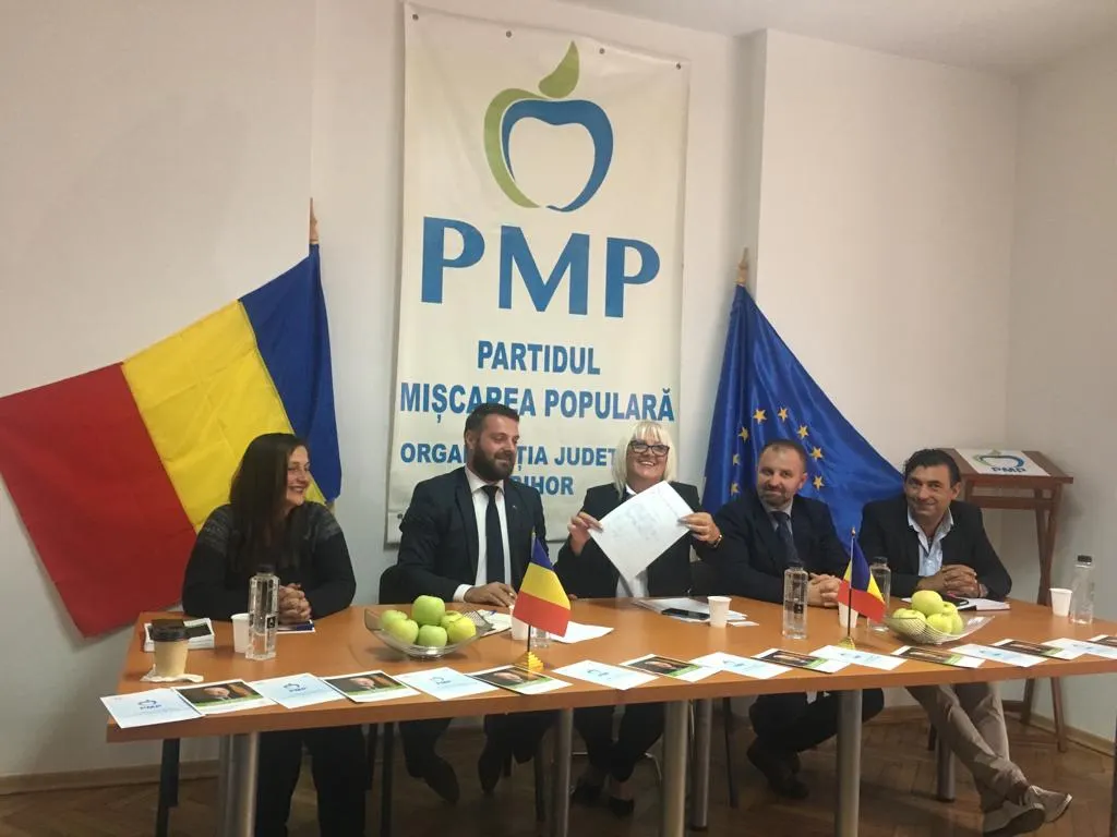Filiala PMP Bihor și-a adus președinte de la liberali