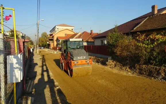 Noi lucrări de modernizare la străzi din Rogerius și Ioșia