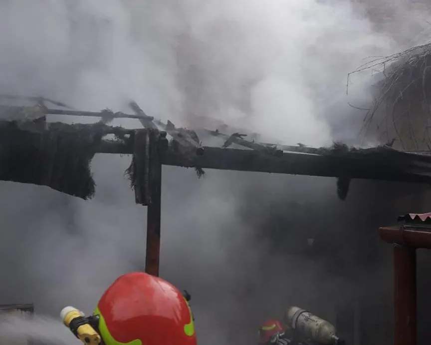 Incendiu pe strada Ady Endre din Oradea