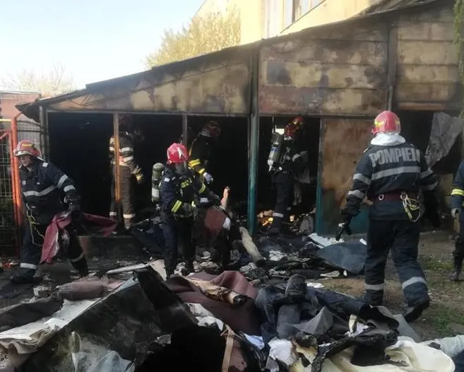 Incendiu grav pe strada Aleea Tineretului din Marghita