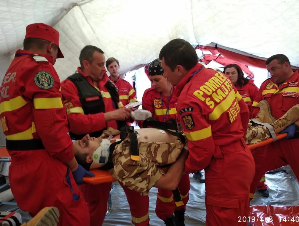 Pompierii militari bihoreni, medici și asistenți ai SMURD Bihor participă la cel mai mare exercițiu medical multinațional din istoria Alianței Nord-Atlantice