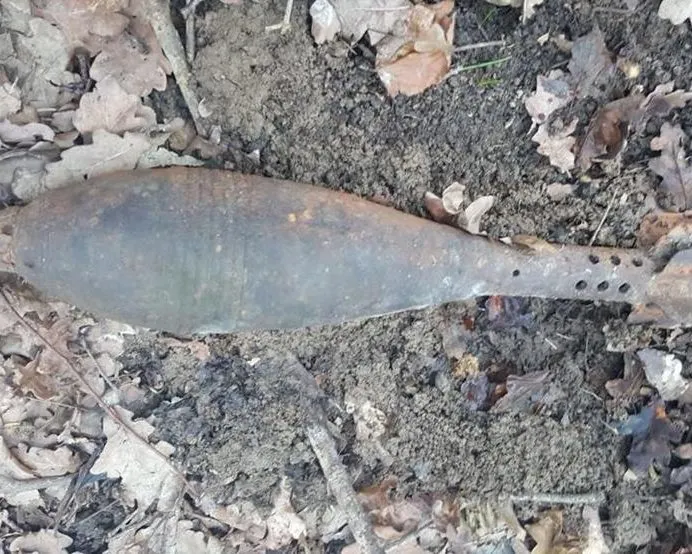 Bombă de artilerie găsită de un localnic pe un teren din Uileacu de Criș