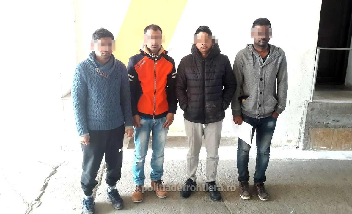Patru cetățeni din Bangladesh, depistaţi la frontiera de vest