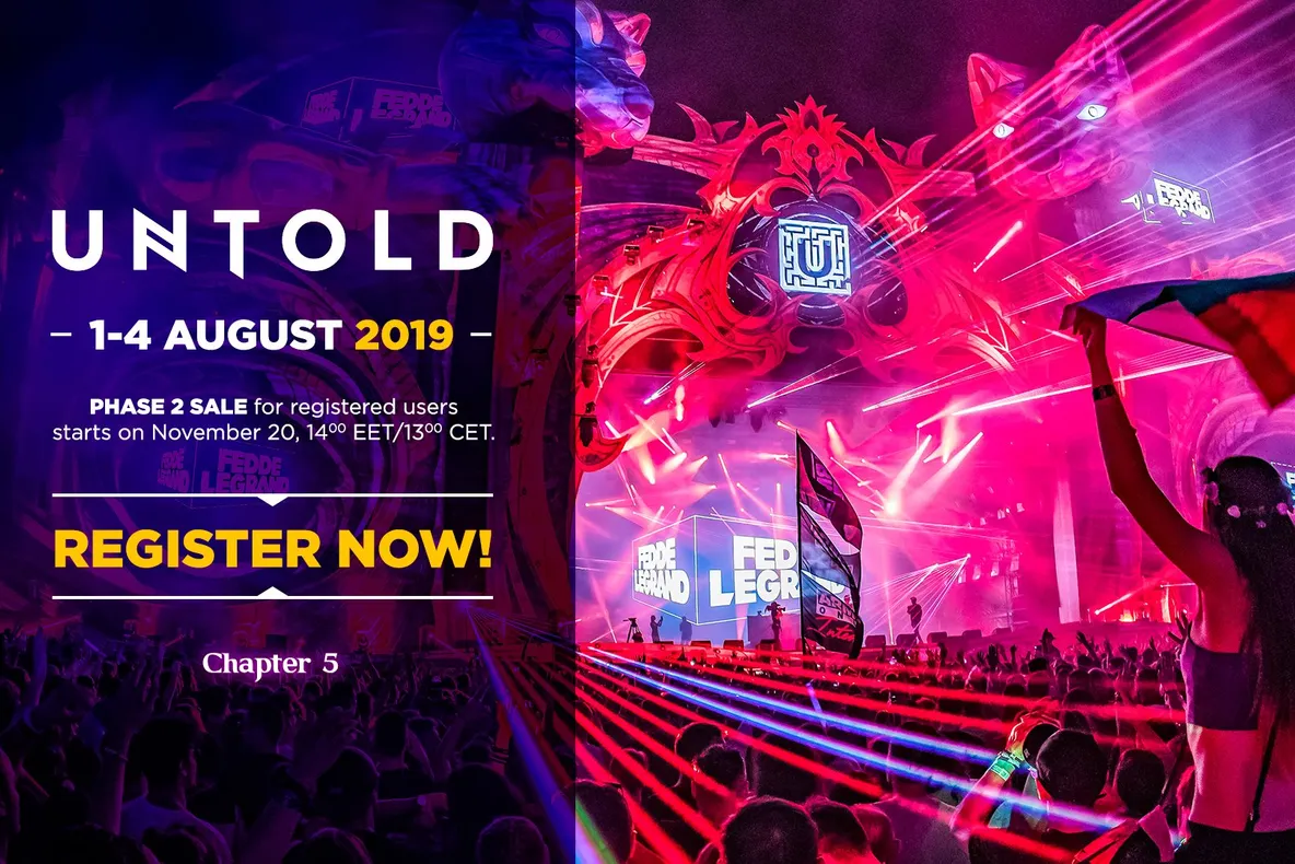 Încă 10.000 de abonamente pentru UNTOLD 2019
