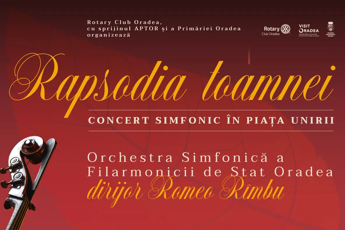 Clubul Rotary Oradea vă invită să ascultați rapsodia toamnei