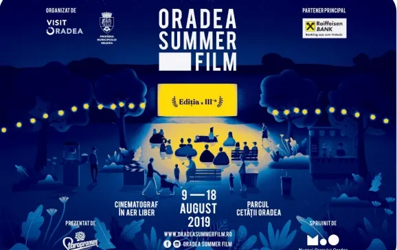 Oradea Summer Film 2019: 10 seri de filme sub cerul liber, în cea mai frumoasă lună de vară