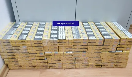 Un bărbat bănuit de contrabandă cu țigări, reținut de polițiștii bihoreni după ce a fost prins în flagrant