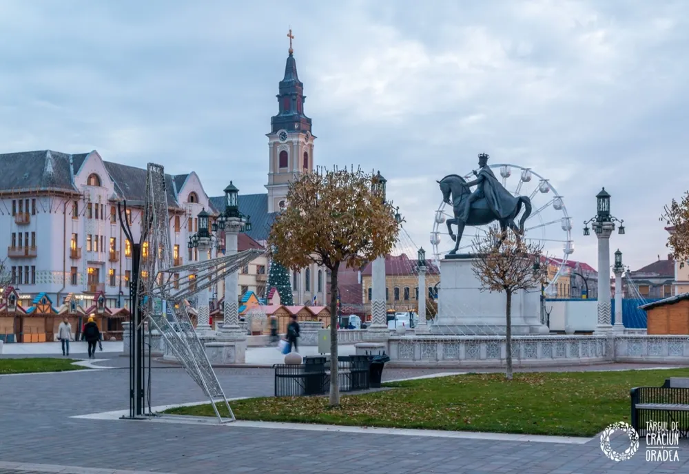 Târgul de Crăciun își deschide porțile în Oradea între 29 noiembrie și 26 decembrie