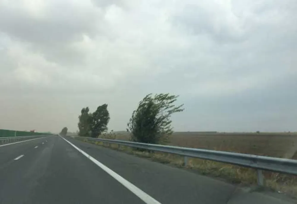 Cod galben de vânt puternic în Bihor