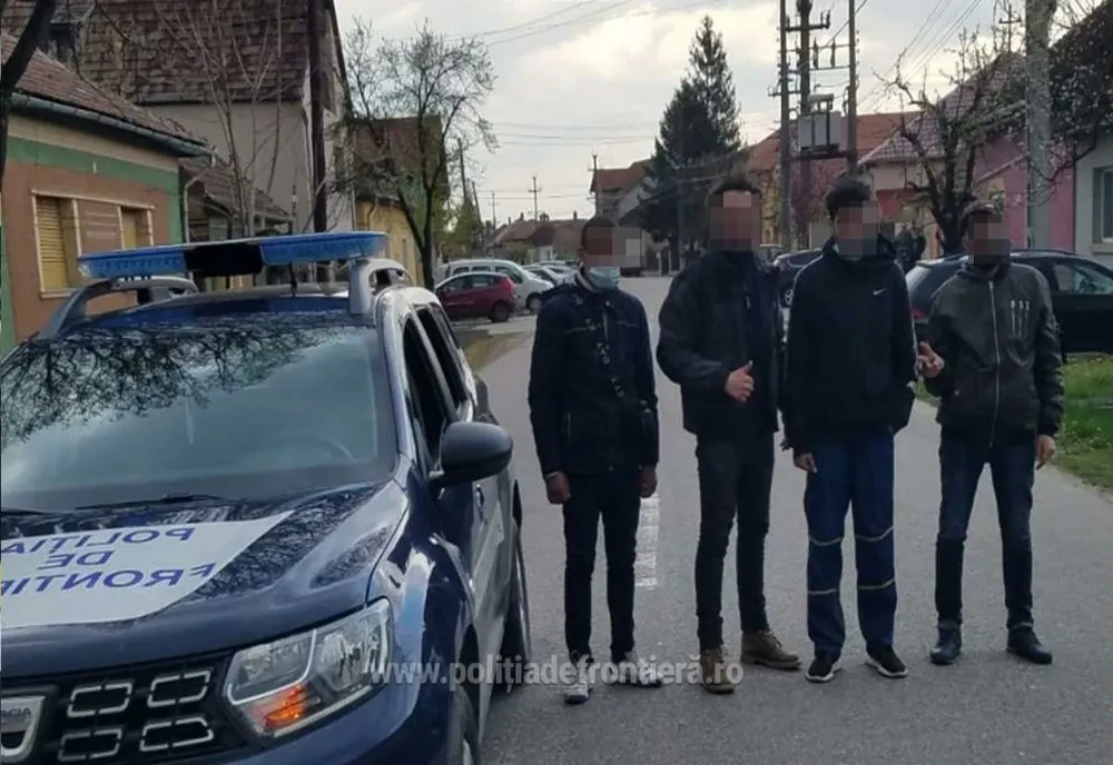 Mai mulți cetățeni străini, prinși încercând să treacă ilegal frontiera prin Borș și Nădlac