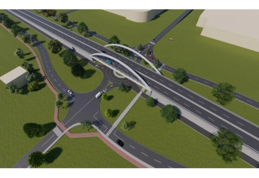 Va fi construit un pasaj rutier peste Calea Borșului | Acesta va asigura accesul la centrul intermodal şi spre autostrada A3