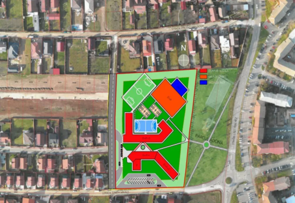 O şcoală nouă va fi construită în Cartierul Nufărul din Oradea