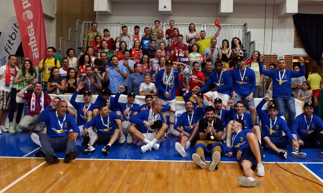 CSM U Oradea va juca în Liga Campionilor la baschet masculin