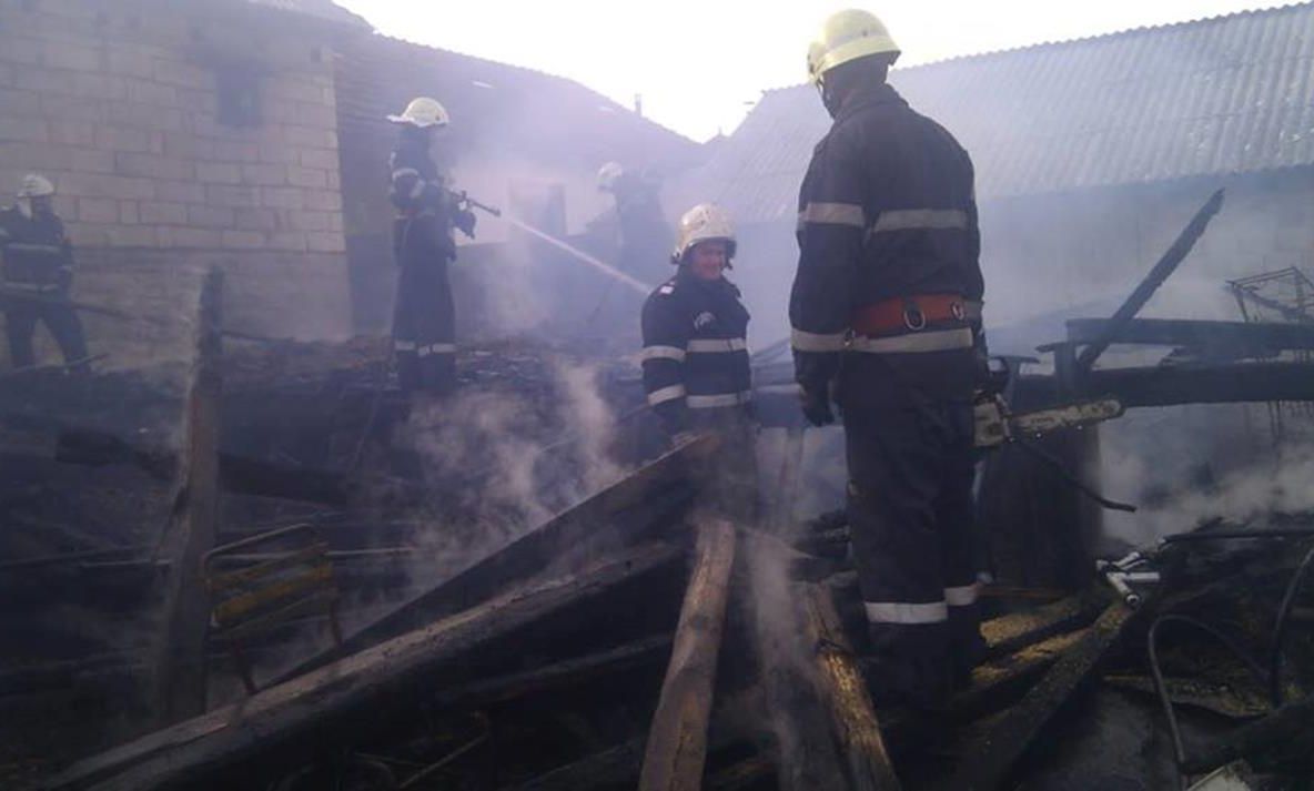 Bihor. Incendiu provocat de un copil de şase ani