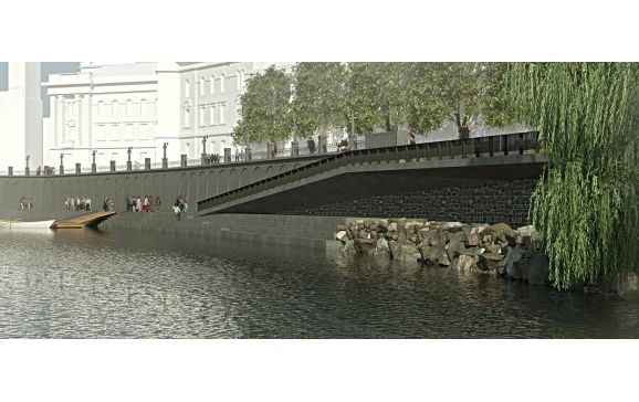 Amenajarea malului stâng al Crișului Repede se află în procedură de licitație