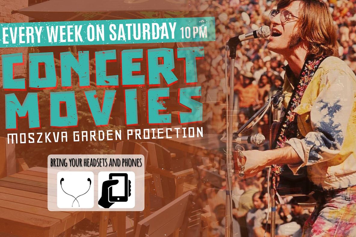 Concert Movies – Moszkva Garden Proiection