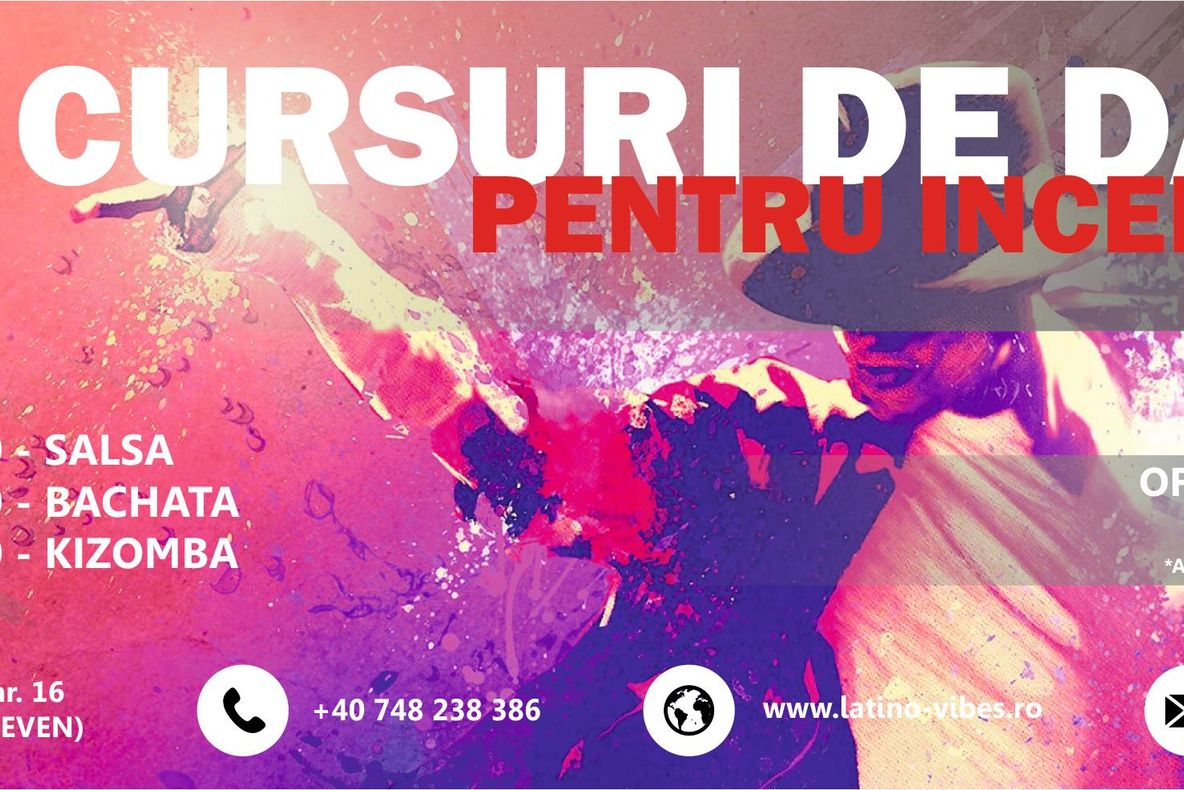 Cursuri de dans pentru începători și intermediari