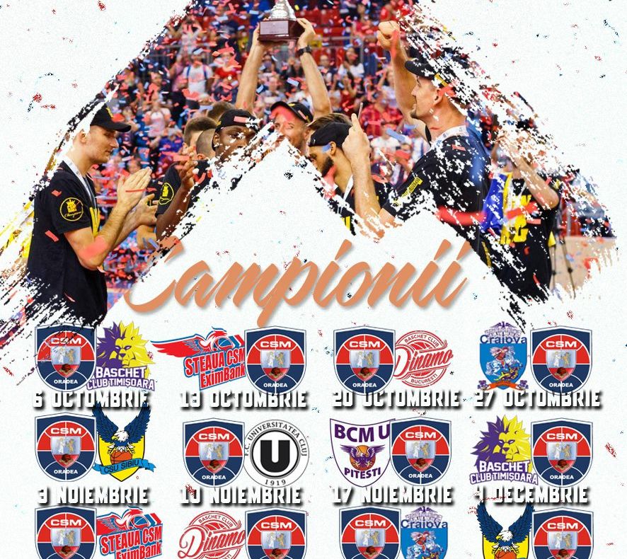 Campionii României la baschet vor să își apere trofeul în acest an