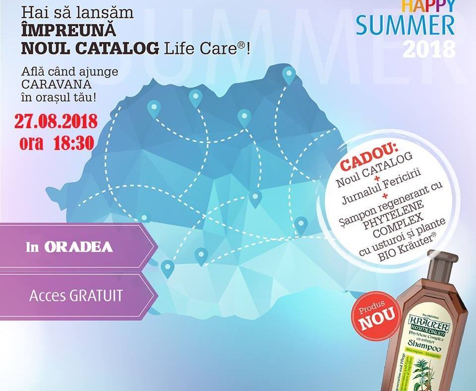 Caravana Happy Summer LifeCare ajunge la Oradea