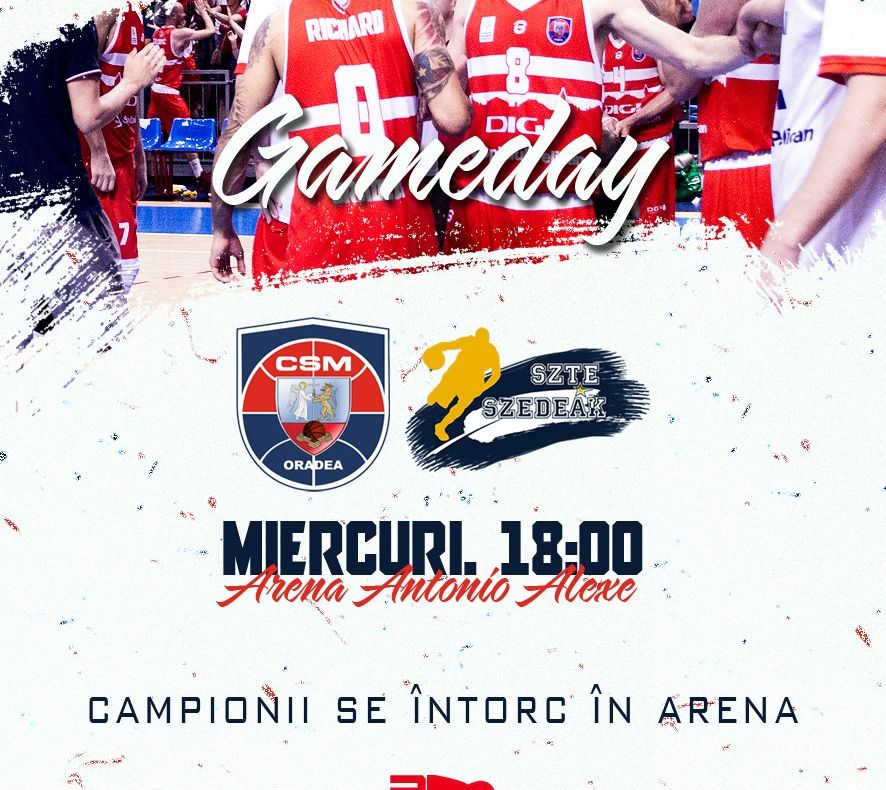CSM CSU Oradea debutează azi în presezon