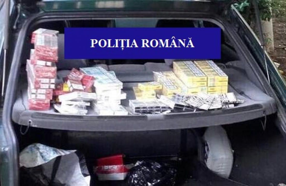 Țigări nemarcate legal confiscate de Poliția Rurală Tileagd