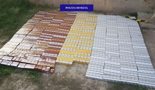 Un nou transport de țigarete ilegale, capturat de polițiștii bihoreni
