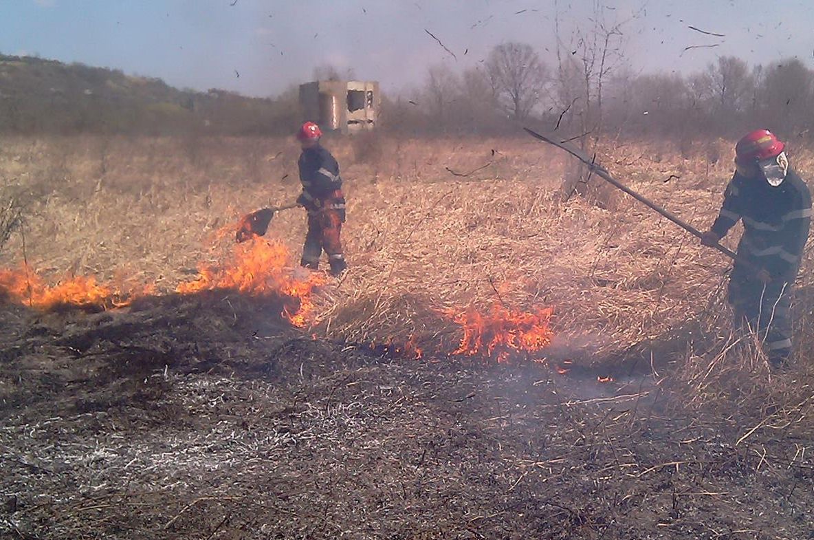 Sfaturile pompierilor bihoreni pentru prevenirea incendiilor de vegetație