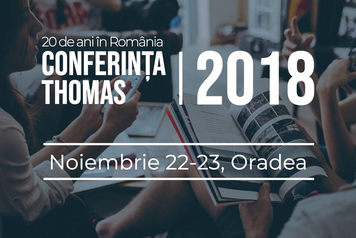Conferința Thomas 2018 la Oradea - Innovation in people management