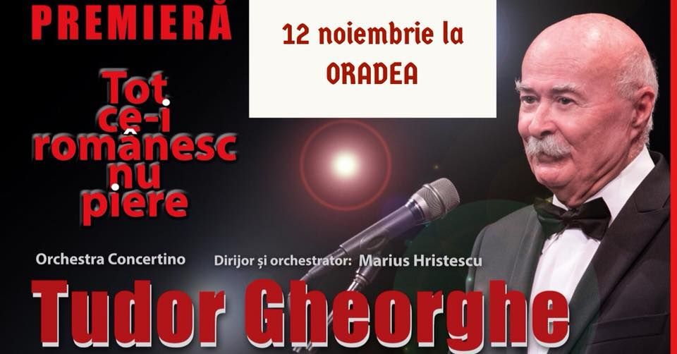 Tot ce-i românesc nu piere, pe 12 noiembrie la Oradea