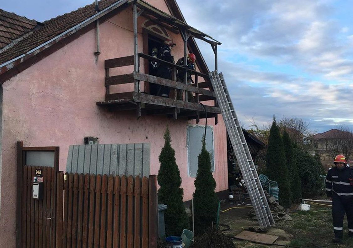 Incendiu la o locuință din Biharia