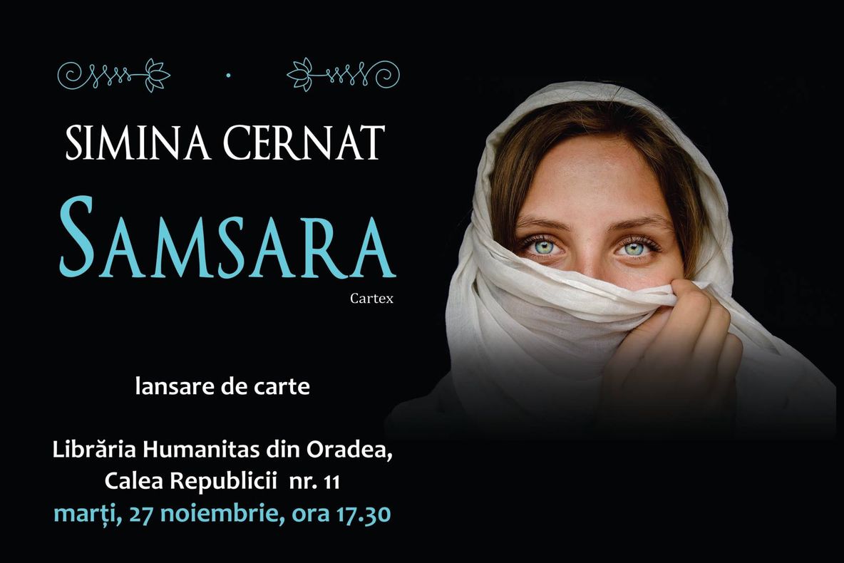Lansare de carte: „Samsara” de Simina Cernat