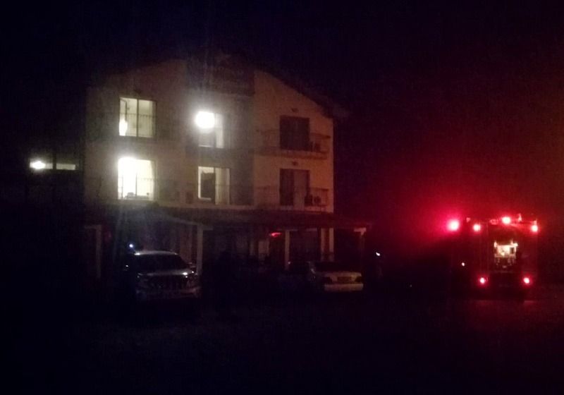 O pensiune din Biharia a fost cuprinsă de flăcări