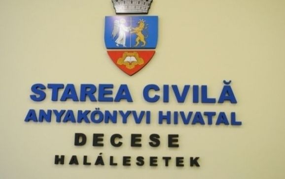 Programul de lucru la Starea Civilă pentru perioada 31 decembrie 2018-2 ianuarie 2019