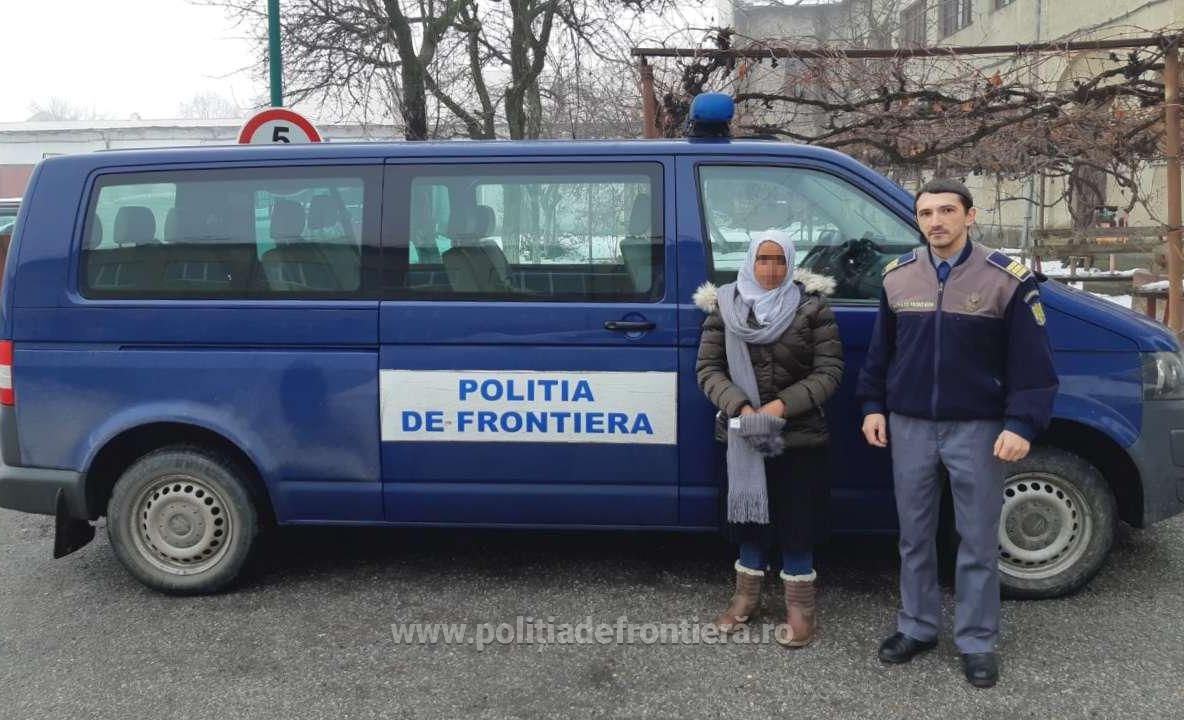 Somaleză cu document german ce aparţinea altei persoane, depistată de poliţiştii de frontieră din P.T.F Nădlac II