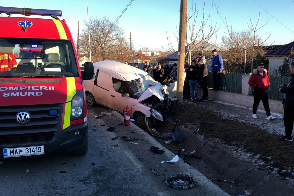 Accidente rutiere produse pe șoselele bihorene
