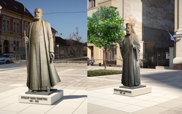 Primăria Oradea a semnat contractul pentru realizarea statuilor episcopilor Roman Ciorogariu și Demetriu Radu