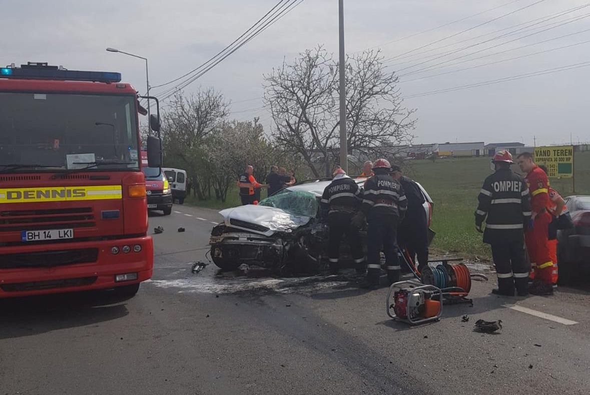 Accident grav pe Șoseaua Borșului din Oradea
