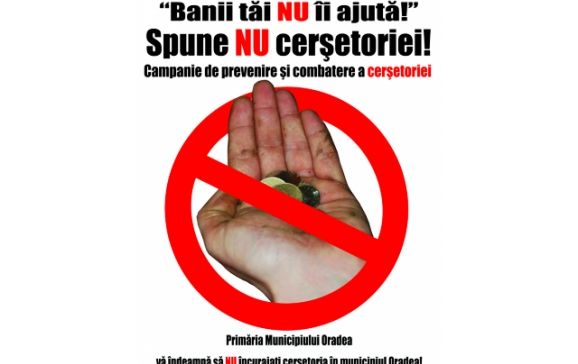 PoliţIştii locali avertizează cetățenii asupra falșilor cerșetori