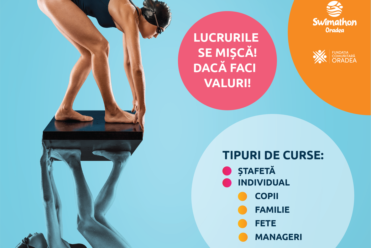 Swimathon Oradea va avea loc în 2 Iunie