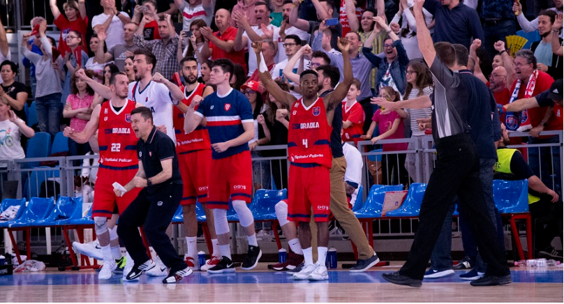 CSM CSU Oradea s-a calificat în finala Ligii Naționale de baschet masculin – ediția 2018/19