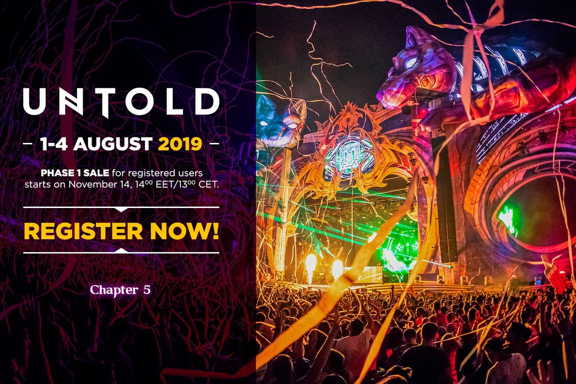 Se pun în vânzare primele abonamente pentru UNTOLD 2019