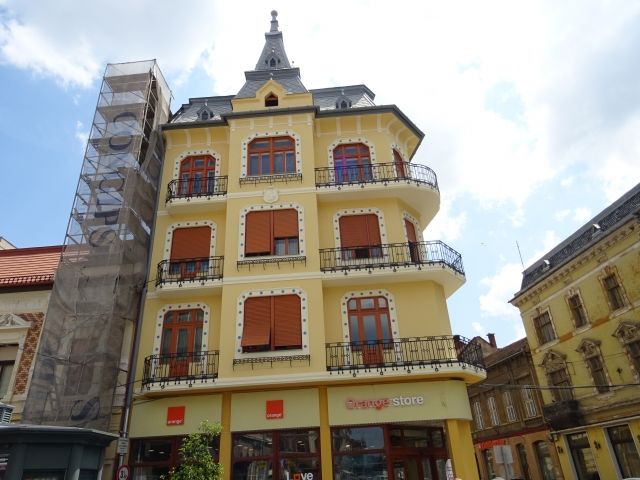 Fațada casei Kolozsváry a fost reabilitată