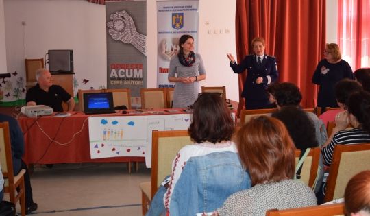 Oprește acum violenţa în familie, cere ajutor!