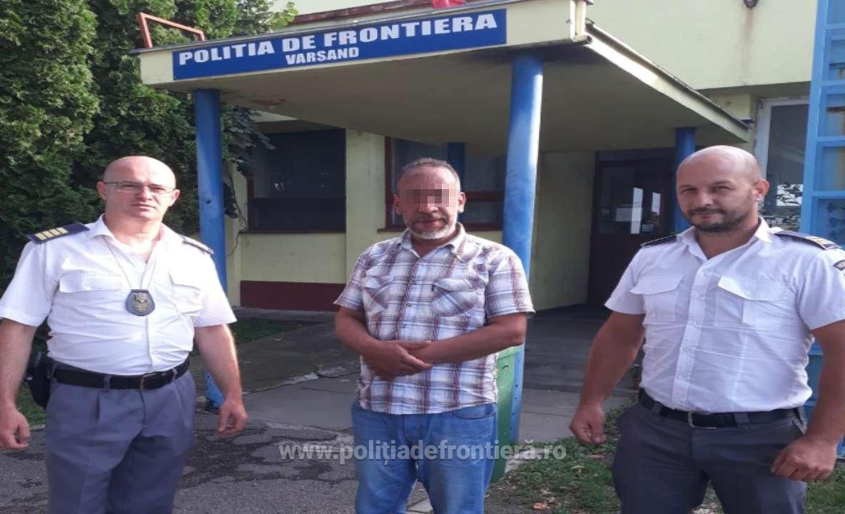 Un cetățean din Palestina,depistat când intenționa să treacă ilegal frontiera în Ungaria